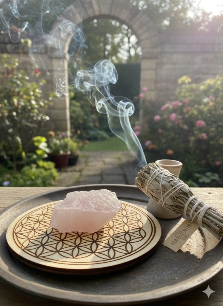 Quartz rose Pierre pour le sommeil