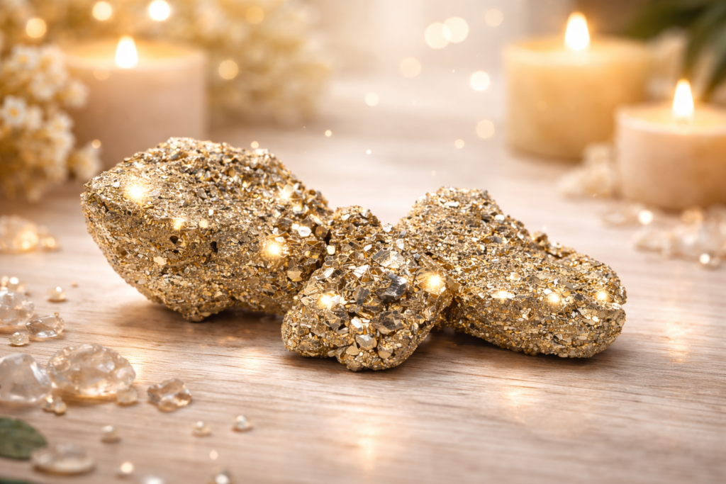 Pyrite brute pour la réussite et attirer l'argent