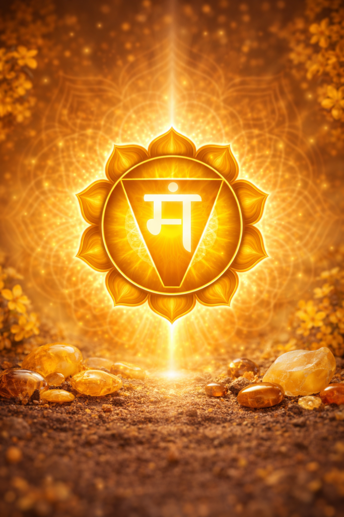 Chakra du plexus solaire et ses pierres 