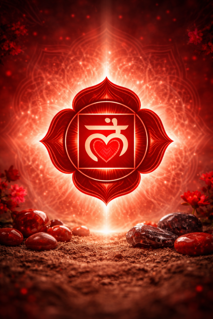 pierres chakra racine en lithothérapie