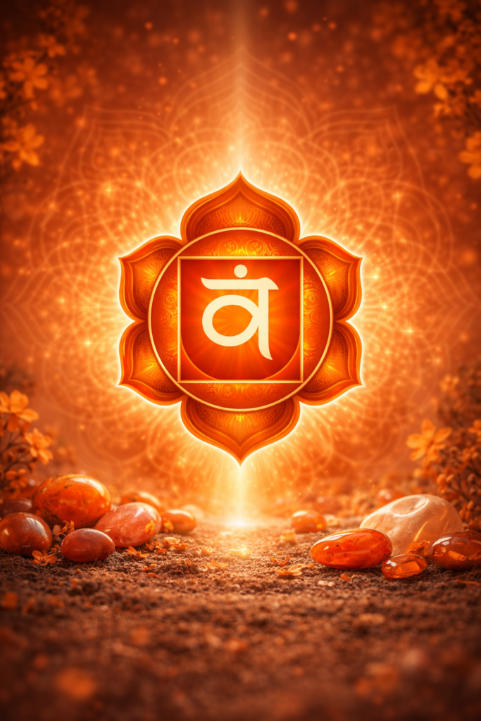 le Chakra sacré en lithothérapie