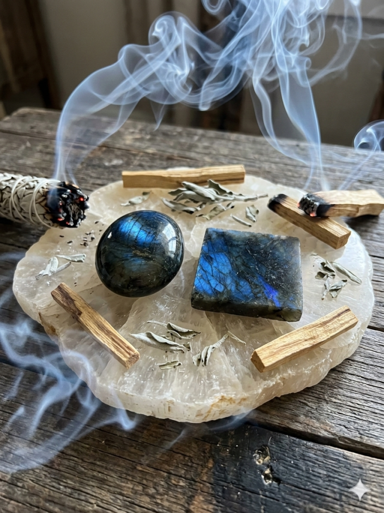 Labradorite pierre du sagittaire en lithothérapie