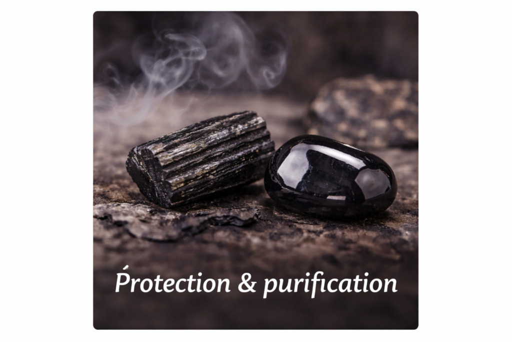 pierres naturelles pour la protection energetique et la purification
